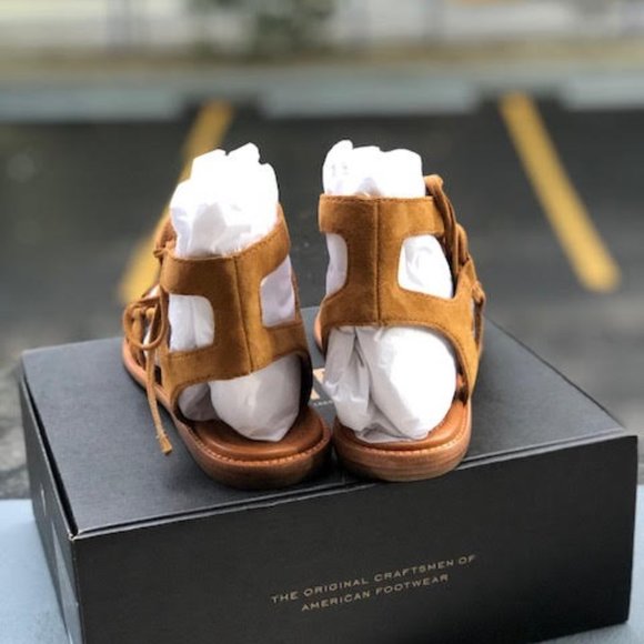 🆕Frye Blair Side Ghillie, Cognac, sz 7.5 - Picture 8 of 9